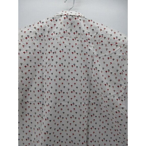 NEW Twillory Shirt XL Untuckable Button Up All Over Balloon Print - Picture 8 of 12